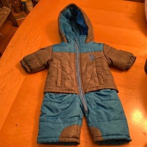 Boys 1 piece Snow-Suit U.S. POLO ASSN. (6-9M)
